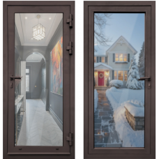 Алюминиевая с терморазрывом RAL 8019