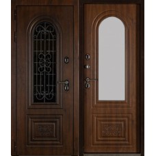 Заводские двери Форт с ковкой Термо