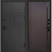 Квадро Porte (Черный софт / Шоколад)