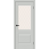 Прима-3 Grey Silk White Сrystal