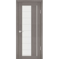 PS-41 PP, Грей мелинга 700*2000 Белый сатинат