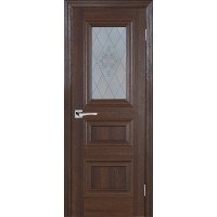 PSВ-29 Baguette , дуб Оксфорд темный 600*2000 Белый сатинат, художественное