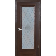 PSВ-25 Baguette , дуб Оксфорд темный 600*2000 Белый сатинат, художественное