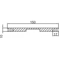 Добор PP, магнолия 150*10*2070, телескоп