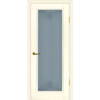 PSС-25 Classic РР магнолия ДО 600*2000 ст.белый сатинат с худож. рисунком
