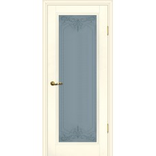 PSС-25 Classic РР магнолия ДО 800*2000 ст.белый сатинат с худож. рисунком