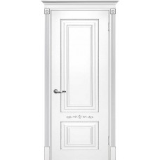 Smalta-04 ДГ 700*2000 Ral9003 Белый, патина серебро ИД