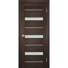 ТЕХНО 742 nanotex, венге 700*2000 стекло белый сатинат