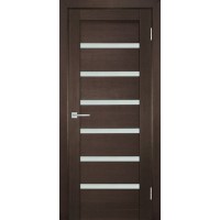 ТЕХНО 707 nanotex, венге 800*2000 стекло белый сатинат