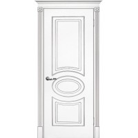 Smalta-03 ДГ 800*2000 Ral9003 Белый, патина серебро ИД