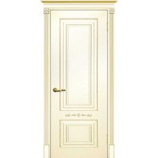 Smalta-04 ДГ 700*2000 Ral1013 Слоновая кость, патина золото ИД