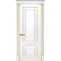 Smalta-04 ДГ 700*2000 Ral9003 Белый, патина золото ИД