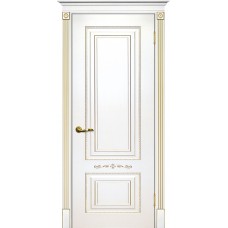 Smalta-04 ДГ 600*2000 Ral9003 Белый, патина золото ИД