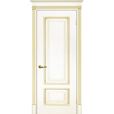 Smalta-08 ДГ 600*2000 Ral1013 Слоновая кость, патина золото ИД