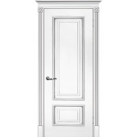Smalta-08 ДГ 600*2000 Ral9003 Белый, патина серебро ИД