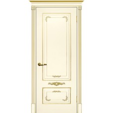 Smalta-09 ДГ 900*2000 Ral1013 Слоновая кость, патина золото ИД