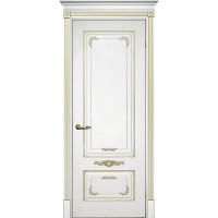 Smalta-09 ДГ 800*2000 Ral9003 Белый, патина золото ИД