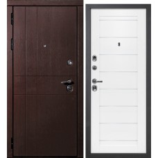 Smalta-10 ДГ 800*2000 Ral9003 Белый, патина золото ИД