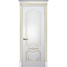 Smalta-10 ДГ 900*2000 Ral9003 Белый, патина золото ИД