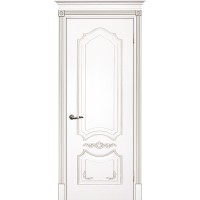 Smalta-10 ДГ 900*2000 Ral9003 Белый, патина серебро ИД