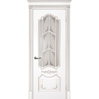 Smalta-10 ДО 700*2000 Ral9003 Белый, патина серебро, шелкотрафаретная печать ИД