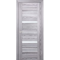 PSK-2 nanotex, ривьера грей 600*1900 стекло Белый лакобель