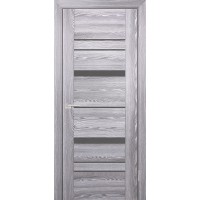 PSK-2 nanotex, ривьера грей 700*2000 стекло серый лакобель