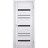 PSK-3 nanotex, ривьера айс 700*2000 стекло Черный лакобель