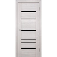 PSK-3 nanotex, ривьера крем 550*1900 стекло Черный лакобель