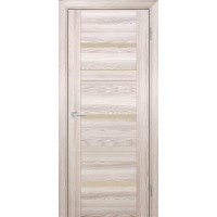 PSK-3 nanotex, ривьера крен-экрю 550*1900 стекло Кремовый лакобель