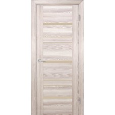 PSK-3 nanotex, ривьера крен-экрю 550*1900 стекло Кремовый лакобель