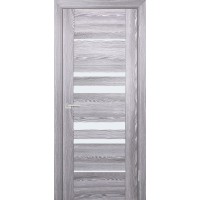 PSK-4 nanotex, ривьера грей 900*2000 стекло Белый лакобель