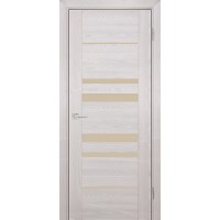 PSK-4 nanotex, ривьера крем 600*2000 стекло Кремовый лакобель