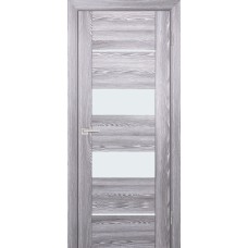 PSK-6 nanotex, ривьера грей 900*2000 стекло Белый лакобель