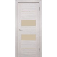 PSK-6 nanotex, ривьера крем 550*1900 стекло Кремовый лакобель