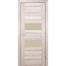 PSK-6 nanotex, ривьера крен-экрю 550*1900 стекло Кремовый лакобель