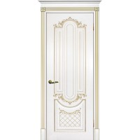 Smalta-13 ДГ 700*2000 Ral9003 Белый, патина золото ИД