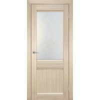 ТЕХНО 702 nanotex, капучино 700*2000 стекло сатинат, контурный полимер рисунок Ромб