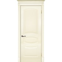 Smalta-02 ДГ 600*1900 Ral1013 Слоновая кость БЕЗ ПАТИНЫ ИД
