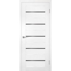 PSС-48 РР, белый 900*2000 ст.черный лакобель, глянцевый молдинг