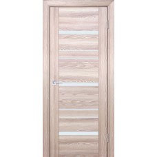 PSK-3 nanotex, ривьера крен-экрю 550*1900 стекло Белый лакобель
