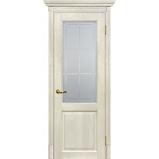 Тоскана-1 nanotex бьянко ДО2000х800 стекло с художественным рисунком Решетка