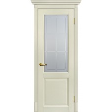 Тоскана-1 nanotex ваниль ДО2000х600 стекло с художественным рисунком Решетка