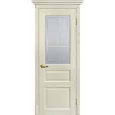 Тоскана-2 nanotex ваниль ДО2000х700 стекло с художественным рисунком Решетка