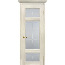 Тоскана-3 nanotex бьянко ДО2000х800 стекло с художественным рисунком Решетка