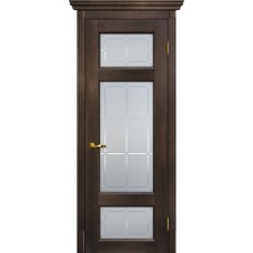 Тоскана-3 nanotex фреско ДО2000х800 стекло с художественным рисунком Решетка