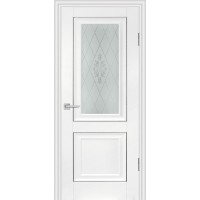 PSB-27 Baguette PVC пломбир 600*2000, стекло с художественным рисунком