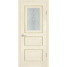 PSB-29 Baguette PVC ваниль ДО200х70,стекло с художественным рисунком