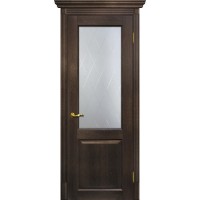 Тоскана-1 nanotex фреско ДО 2000х700 стекло сатинат, контурный полимер рисунок Ромб