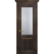 Тоскана-1 nanotex фреско ДО 2000х900 стекло сатинат, контурный полимер рисунок Ромб